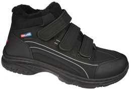 Sunlanse MM215-6BLBL men's winter shoes, black, sizes 42-47