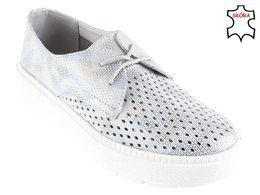 Tenisówki damskie Goodin DGD-FT-35LGR srebrne rozm.36-41