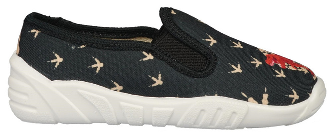 Children's sneakers ZetPol LEON DINO black, size 26-34