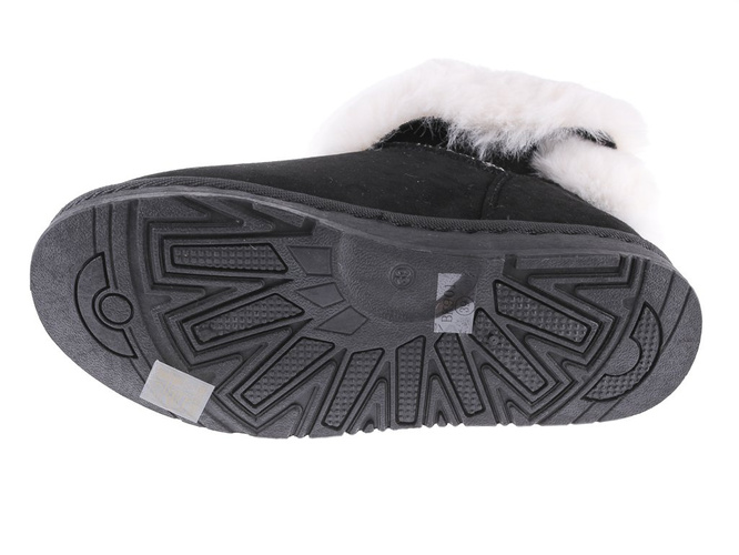 Boshimao DBK901BL women's winter shoes black size 36-41