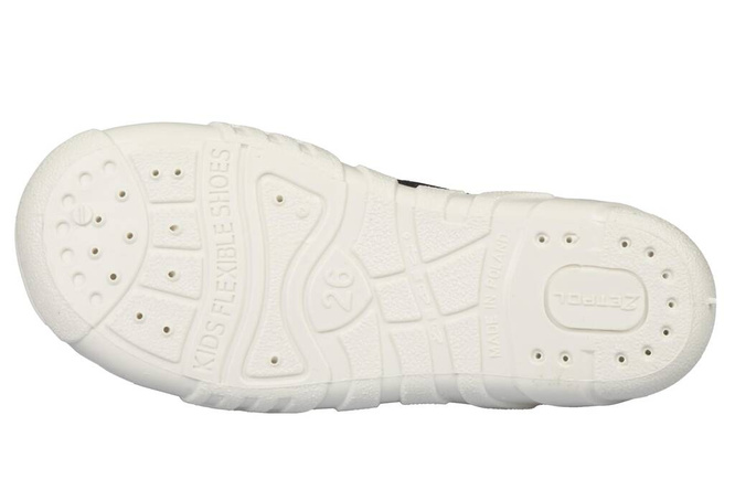 Children's sneakers ZetPol LEON DINO black, size 26-34