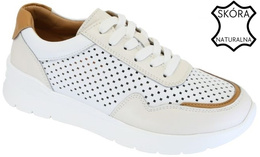 Buty sportowe damskie Ladie's Style D24074WHBE białe rozm.36-41