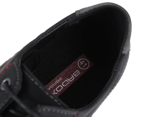 Youth half-boots Badoxx DLXC-422BL black size 36-41