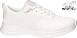 Buty sportowe damskie American Club DRD-18 białe i czarne rozm.37-41