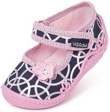 Tenisówki dziecięce Viggami TOLA DRUK granatowe rozm.18-25