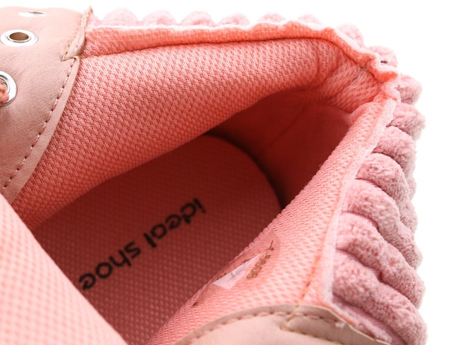 Winter women's shoes Ideal Shoes DV-5506PI pink size 36-41