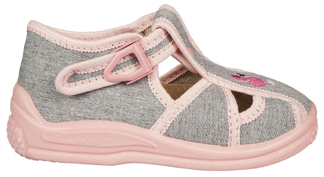 Gray ZetPol TOSIA children's sneakers, size 18-27