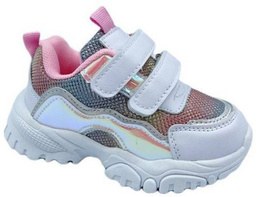 Children's sports shoes Clibee AF-29WH pink size 21-26