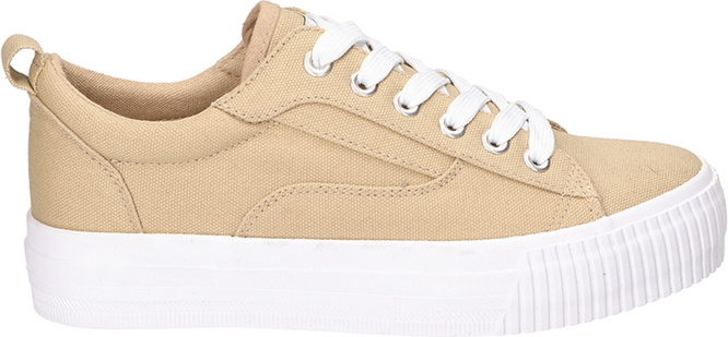 American Club DLH-114 – Youth Sneakers, White and Beige, Sizes 37–41