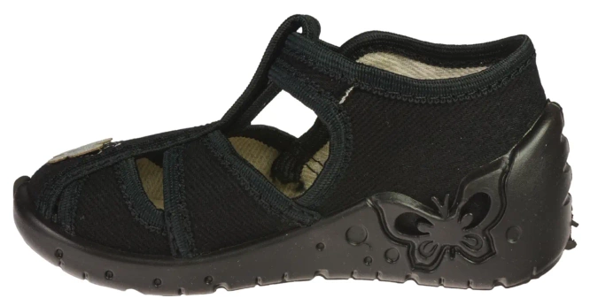 Children's sneakers ZetPol TOSIA BLACK black size 19-27