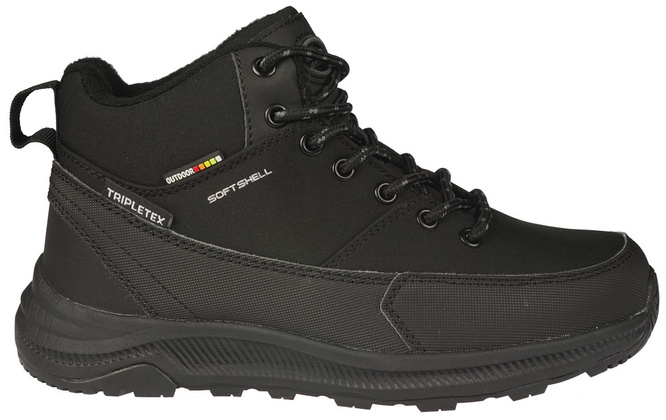 American Club DWT-232 youth trekking shoes black and red size 36-41