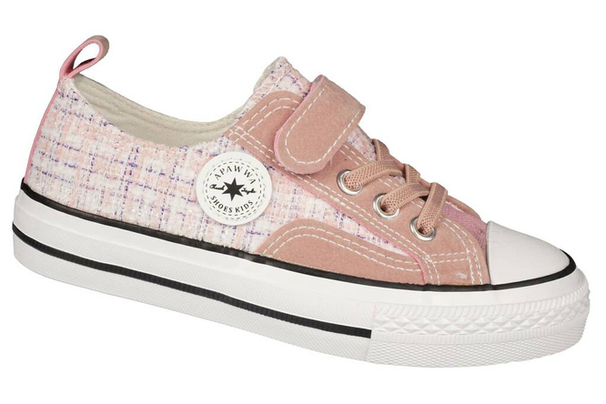 Children's sneakers Apawwa BRC358PI pink, size 26-31