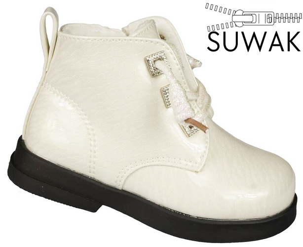 Children's transition shoes Apawwa ASQ626BE cream, size 19-24