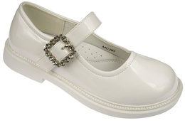 Children's ballerinas Apawwa CMC285-1WH white size 31-36