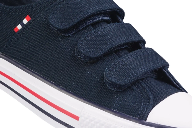 Youth Sneakers American Club DLH-118 – Navy and Black, Sizes 37-41