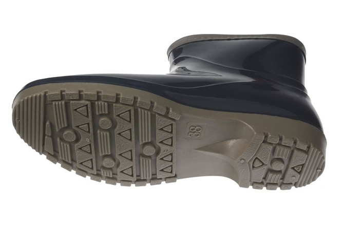 Women's insulated galoshes Lano DXK-07-1NAGY navy blue size 36-41