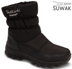 Śniegowce damskie Skotnicki DB-3-0305BL czarne rozm.36-41