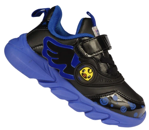 Children's sports shoes American Club ABD-16 black and navy blue size 22-26