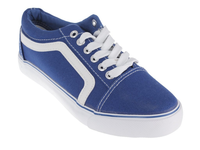 Tenisówki damskie Seastar DBL117PBU niebieskie rozm.36-41