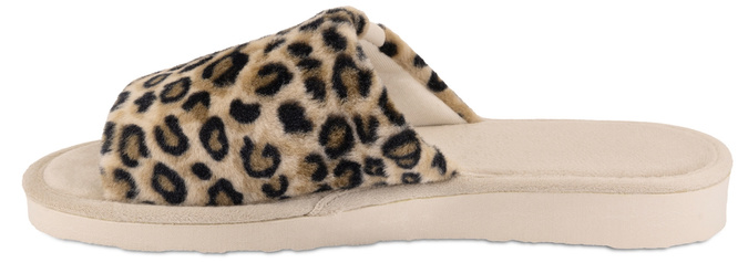 Women’s Slippers Meteor DV045 LEOPARD Beige Sizes 36-40