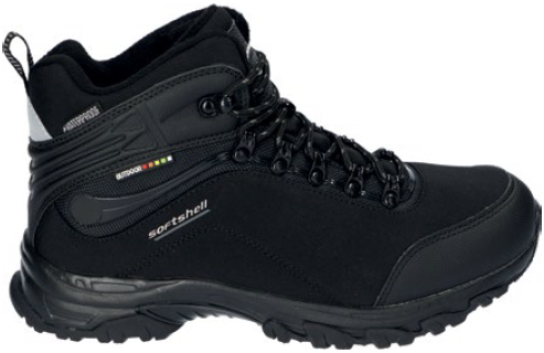 Buty trekkingowe męskie American Club RWT-54 czarne rozm.37-46