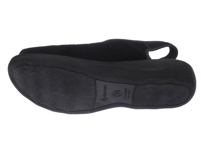 Pantofle tekstylne damskie Skarbek D2400 czarne rozm.36-41