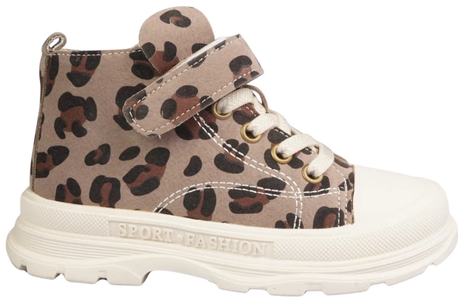 Tenisówki dziewczęce Clibee AP-703KH khaki rozm.21-25