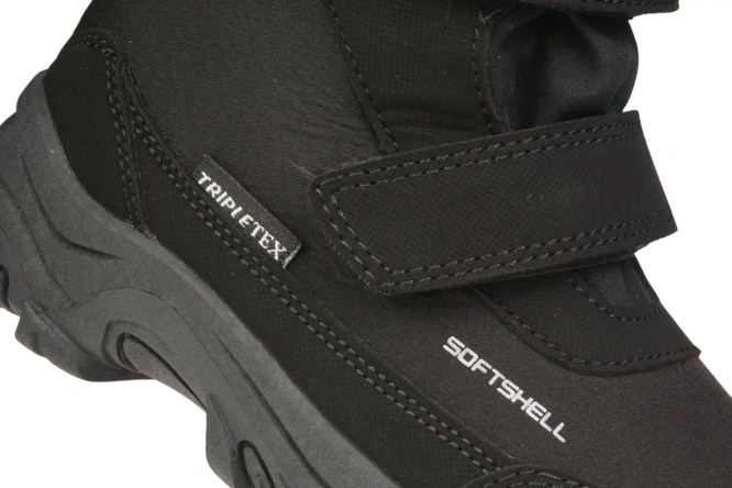 Buty zimowe dziecięce American Club CSN-60 czarne rozm.28-35