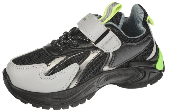 Buty sportowe dziecięce Apawwa CZC59GY czarno-szare rozm.32-37