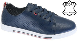 Buty sportowe damskie Ladie's Style D24089NA granatowe rozm.36-41