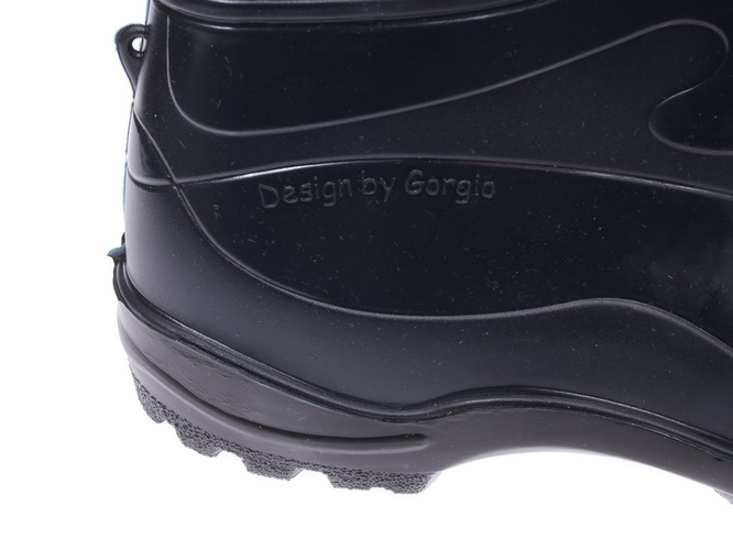 Women's low gum boots Stomil R210SGR, navy blue and green, size 37-41