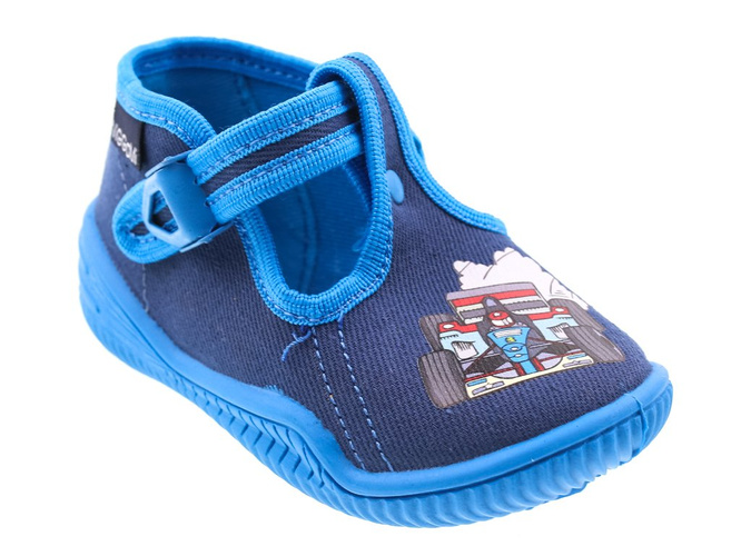 Children's sneakers Viggami BAMBIHAFT navy blue size 19-25