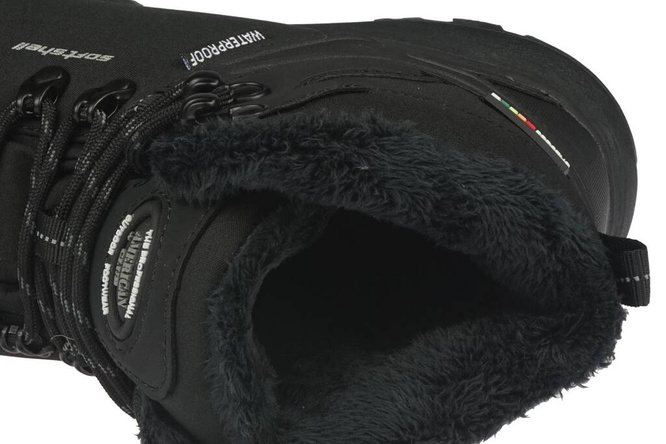 Buty trekkingowe męskie American Club MHL-144 czarne i zielone rozm.40-43