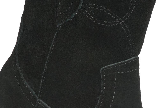 Sergio Leone DBT-284-SCZ women's cowboy boots black size 36-40