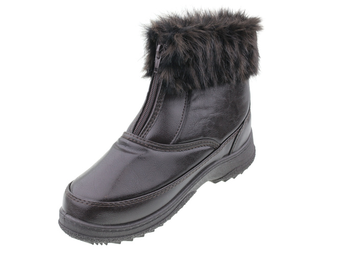 Women's wintery Skarpol DTRZEWIKBR brown size 37-41