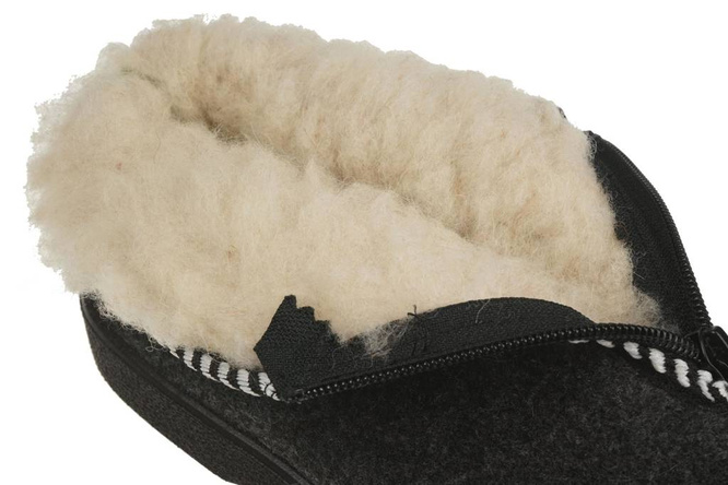 Women's slippers Łukpol / Stomil DTATRZANKA680SZ gray, size 38-42