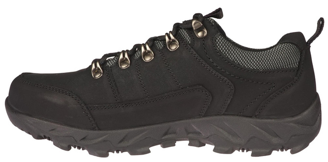 American Club MCY-110 men's transitional shoes, black and camel, sizes 41-45