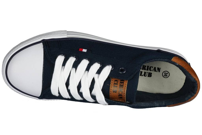 American Club MLH-77 men's sneakers black and navy blue, size 41-46