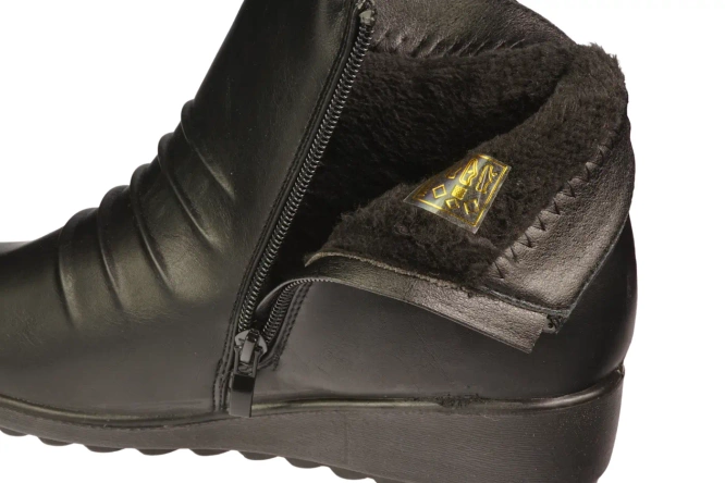 Women’s winter boots Feisal DCK225-01BL black sizes 37–42