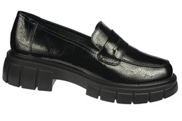 Mokasyny damskie Skotnicki DP-3-Y21BL czarne rozm.36-41