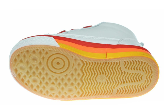 Buty sportowe dziecięce Apawwa BGQ22RE biało czerwone rozm.26-31