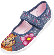 Children’s sneakers Viggami ROXI DRUK navy, sizes 26–33.