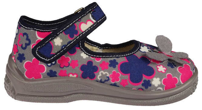 Gray ZetPol MARLENA  children's sneakers, size 18-27