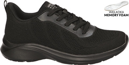 Buty sportowe damskie American Club DHA-75 czarne i białe rozm.36-41