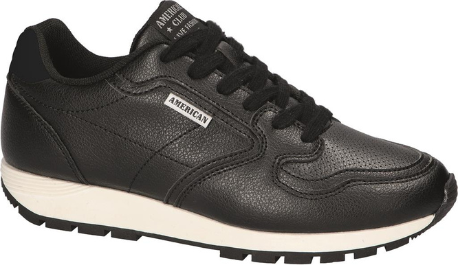 Buty sportowe młodzieżowe American Club DFH-26 białe i czarne rozm.37-41