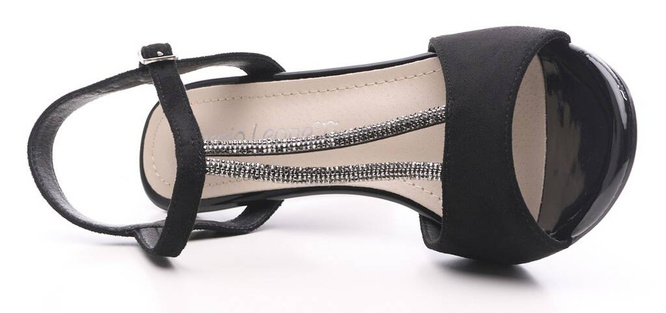 Szpilki damskie Sergio Leone DSK924CZMI czarne rozm.36-40