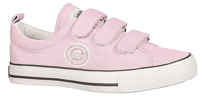 American Club CLH-85 blue and pink children's sneakers, size 31-36