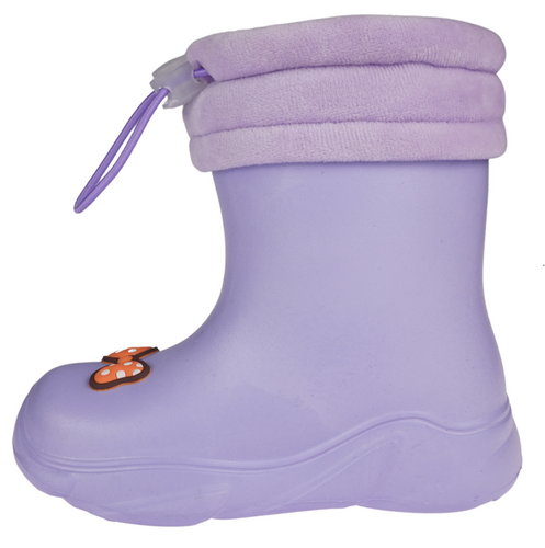 Apawwa BJ386PU children's wellies purple size 23-28