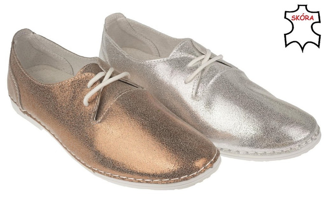 Women's shoes American Club DJK-14-2019 gold and silver size 36-41