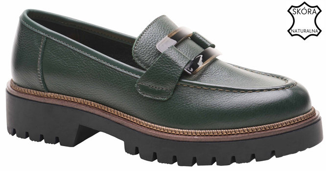 Women’s Moccasins Sergio Leone DMK25166-SZI green size 36–40